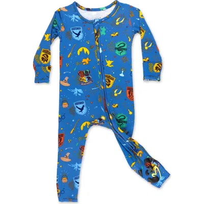 Bellabu Bear Kids'  Baby House Pride Convertible Footie In Blue