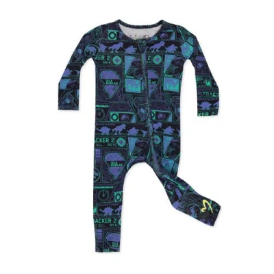 Bellabu Bear Kids'  Baby Jurassic Park Tracker Convertible Footie In Multi
