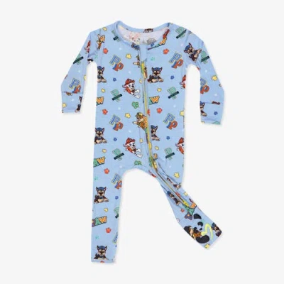 Bellabu Bear Kids'  Baby Paw Patrol Varsity Blue Convertible Footie
