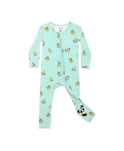 BELLABU BEAR BABY UNISEX BABY RUBBER DUCKY CONVERTIBLE FOOTIE