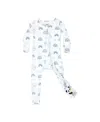 Shop Bellabu Bear Baby Unisex Grey Rainbows Convertible Footie