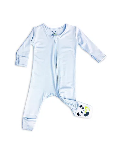Bellabu Bear Boys' Sky Blue Coverall - Baby
