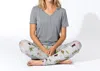 Bellabu Bear Classic Bamboo Pajama Set In Teenage Mutant Ninja Turtles Retro In Multi