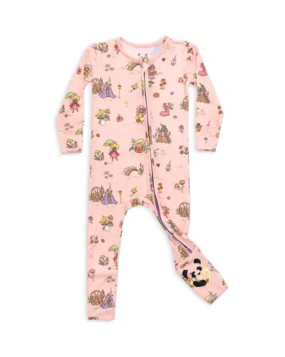 Bellabu Bear Girls' Fairy Garden Convertible Footie - Baby