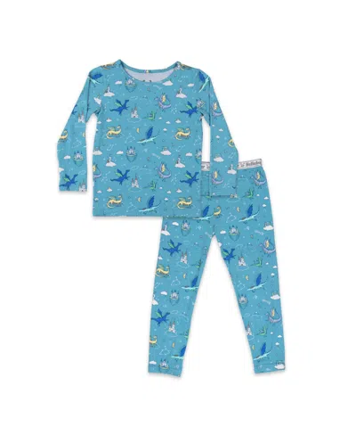 Bellabu Bear Kids' Girls Girls Enchanted Unicorn Set Of 2 Piece Pajamas