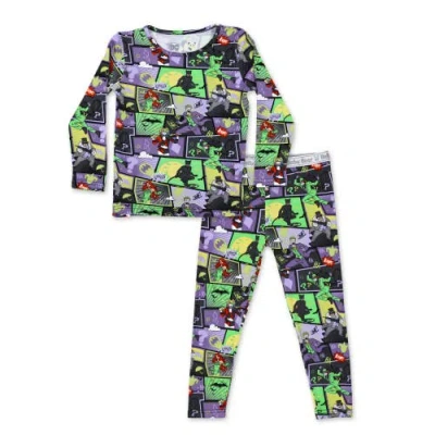Bellabu Bear Kids' Batman Baddies Set Of 2 Piece Pajamas