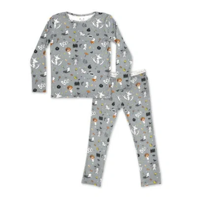 Bellabu Bear Kids' Casper Halloween Set Of 2 Piece Pajamas
