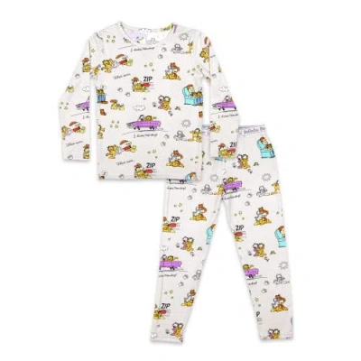 Bellabu Bear Kids' Garfield Friends Set Of 2 Piece Pajamas