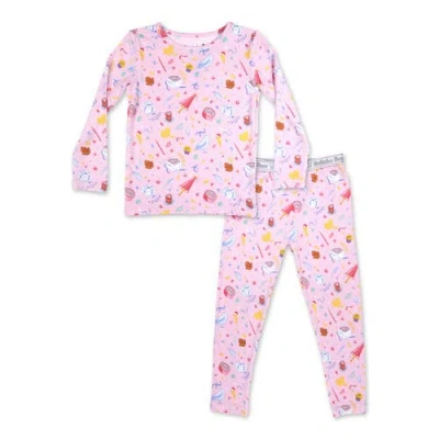 BELLABU BEAR BELLABU BEAR KIDS' HAPPEE BIRTHDAE HARRY SET OF 2 PIECE PAJAMAS