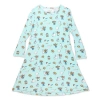 Bellabu Bear Kids' If You Give A Mouse A Cookie Long Sleeve Dress In Mouse With Cookies