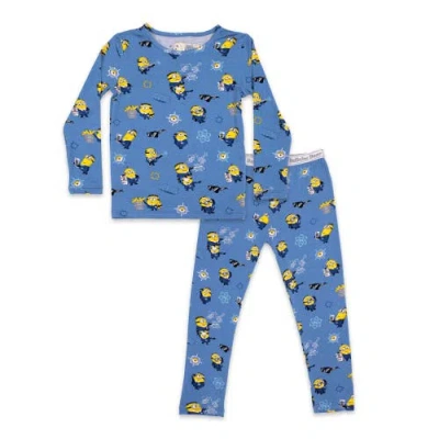 Bellabu Bear Kids' Minions Avl Set Of 2 Piece Pajamas