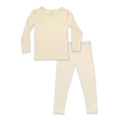 BELLABU BEAR BELLABU BEAR KIDS' OAT SET OF 2 PIECE PAJAMAS