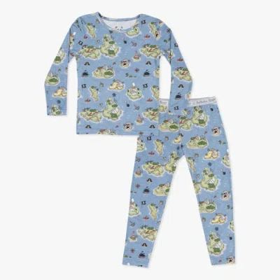 BELLABU BEAR BELLABU BEAR KIDS' PIRATE COVE SET OF 2 PIECE PAJAMAS