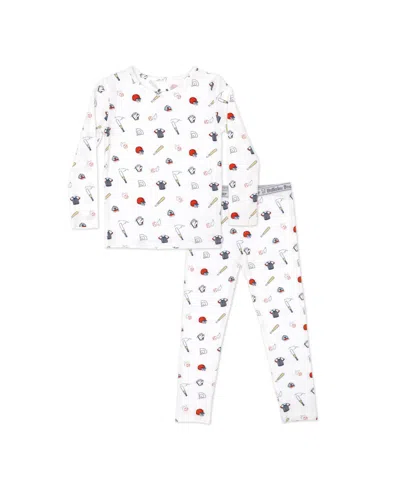 Bellabu Bear Kids Unisex Baseball Set Of 2 Piece Pajamas