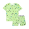 Bellabu Bear Soccer Kids 2-piece Short Sleeve & Shorts Pajama Set In Soccer