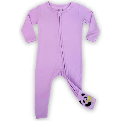 Bellabu Bear Kids'  Solid Convertible Footie In Purple