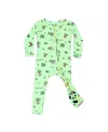 Bellabu Bear Unisex Baby Rainforest Convertible Footie In Rainforest