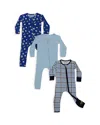 Bellabu Bear Unisex Hanukkah Convertible Footie Bundle - Baby In Hanukkah