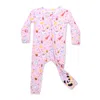 Bellabu Bear Unisex Happee Birthdae Harry Convertible Footie In Pink