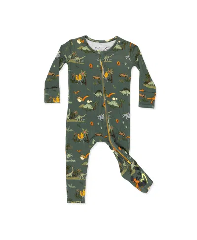 Bellabu Bear Babies' Unisex Jurassic Park: Safari Convertible Footie In Gray