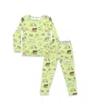 Bellabu Bear Unisex Kids Fall Vibes Set Of 2 Piece Pajamas In Fall Vibes