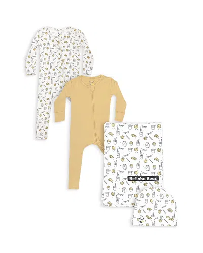 Bellabu Bear Unisex Newborn Milk & Cookies Bundle - Baby
