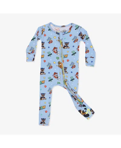 Bellabu Bear Babies' Unisex Paw Patrol: Varsity Blue Convertible Footie