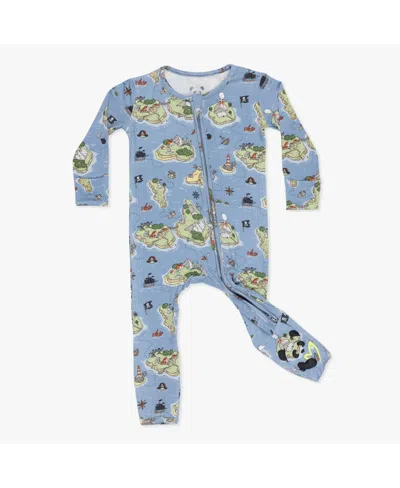 Bellabu Bear Babies' Unisex Pirate Cove Convertible Footie In Blue