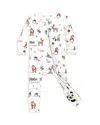 Bellabu Bear Unisex Santa's Workshop Convertible Footie - Baby In Santa