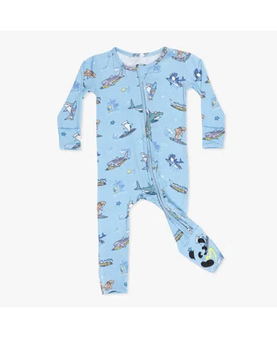 Bellabu Bear Unisex Shark School Convertible Footie