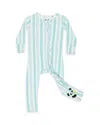 Bellabu Bear Unisex Slumber Stripes Convertible Footie - Baby In Stripes