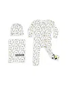 Bellabu Bear Unisex Swaddle Shower Set - Baby In Milk  Cookies Original