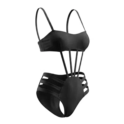 Bellaria Women's Black Midnight Muse One-piece