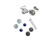 Bellatrick Women's Gemstones Combo Option One- Sterling Silver Rhodium Plated