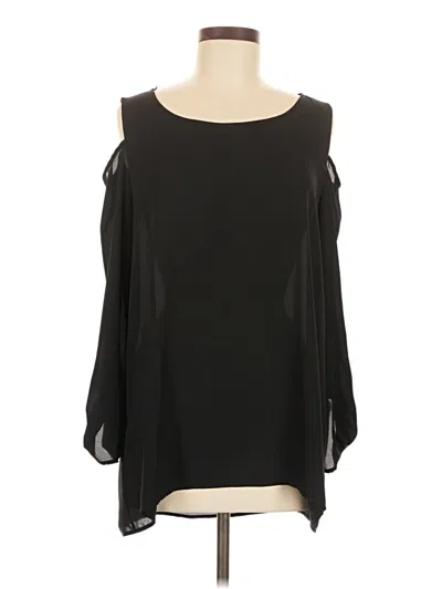 Pre-owned Bellatrix 3/4 Sleeve Blouse In Black