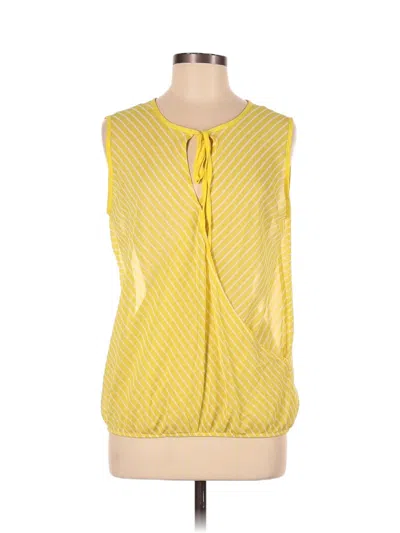 Pre-owned Bellatrix Sleeveless Blouse In Yellow