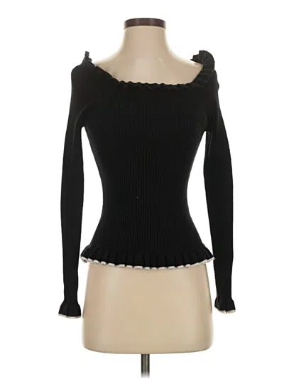 Pre-owned Belldini Cardigan Sweater In Black