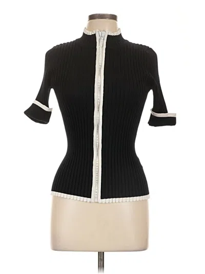 Pre-owned Belldini Cardigan Sweater In Black