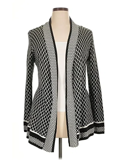 Pre-owned Belldini Cardigan Sweater In Black