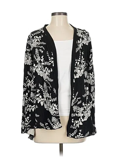 Pre-owned Belldini Cardigan Sweater In Black