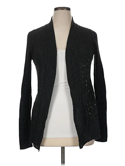 Pre-owned Belldini Cardigan Sweater In Black