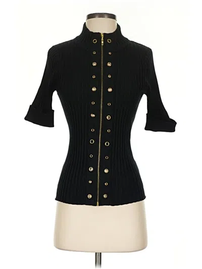 Pre-owned Belldini Cardigan Sweater In Black