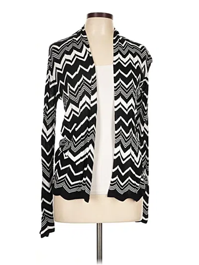 Pre-owned Belldini Cardigan Sweater In Black