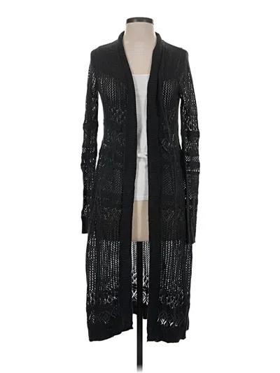 Pre-owned Belldini Cardigan Sweater In Black
