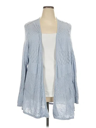 Pre-owned Belldini Cardigan Sweater In Blue