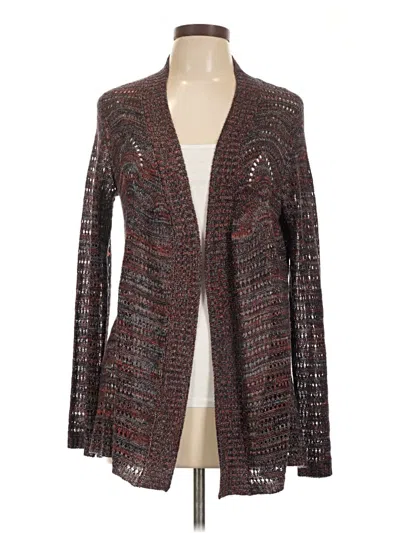 Pre-owned Belldini Cardigan Sweater In Brown