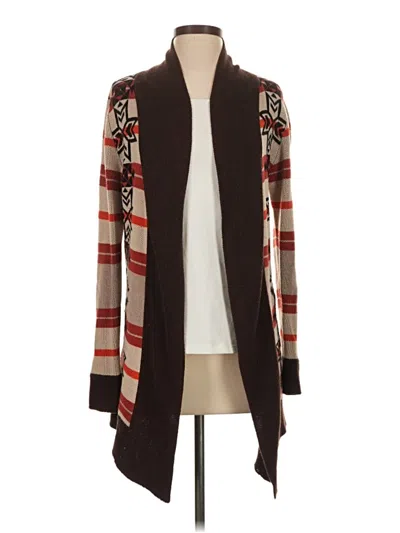 Pre-owned Belldini Cardigan Sweater In Brown