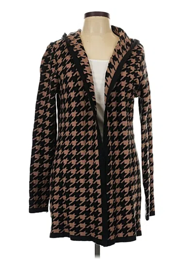 Pre-owned Belldini Cardigan Sweater In Brown