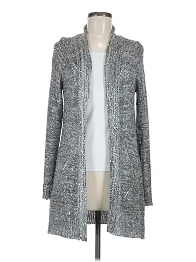 Pre-owned Belldini Cardigan Sweater In Gray