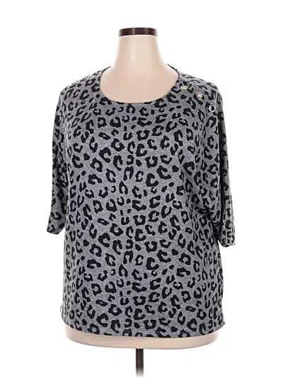 Pre-owned Belldini Cardigan Sweater In Gray